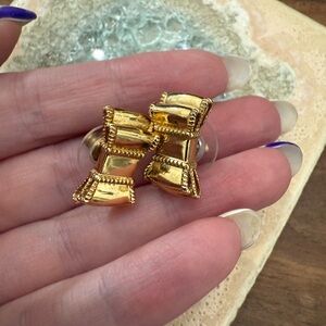 Kate Spade Gold Bow Earrings